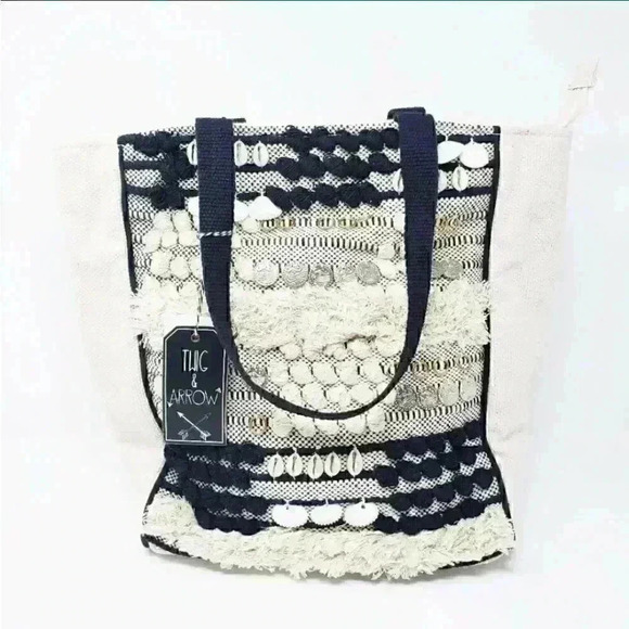 LARGE TWIG &ARROW BOHO SHELL BEACH STYLE T… - Picture 1 of 12